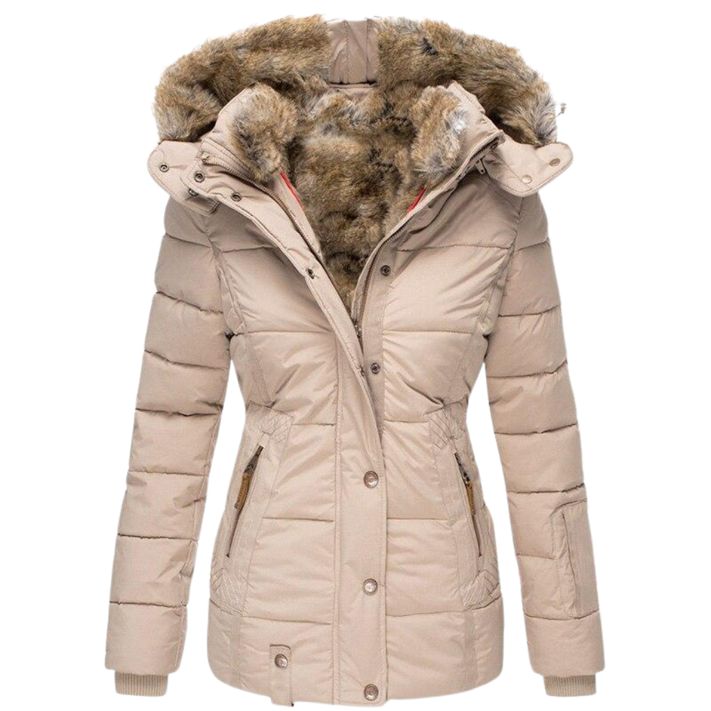 Manteau Fourrure Décontracté