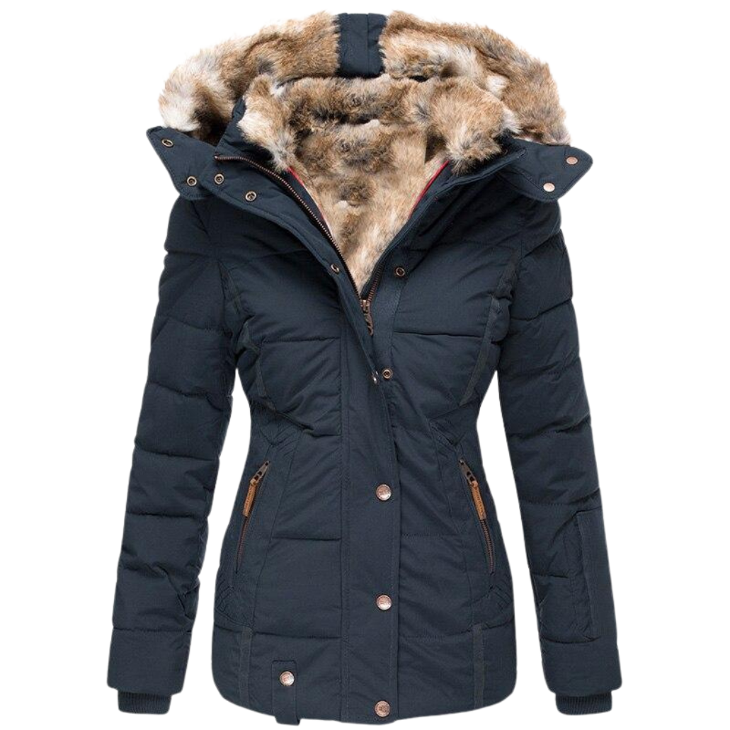 Manteau Fourrure Décontracté