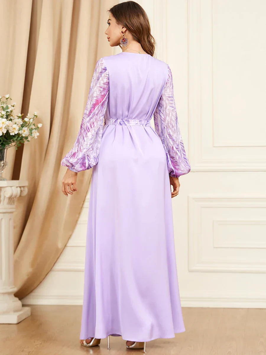 Caftan élégant Lilas