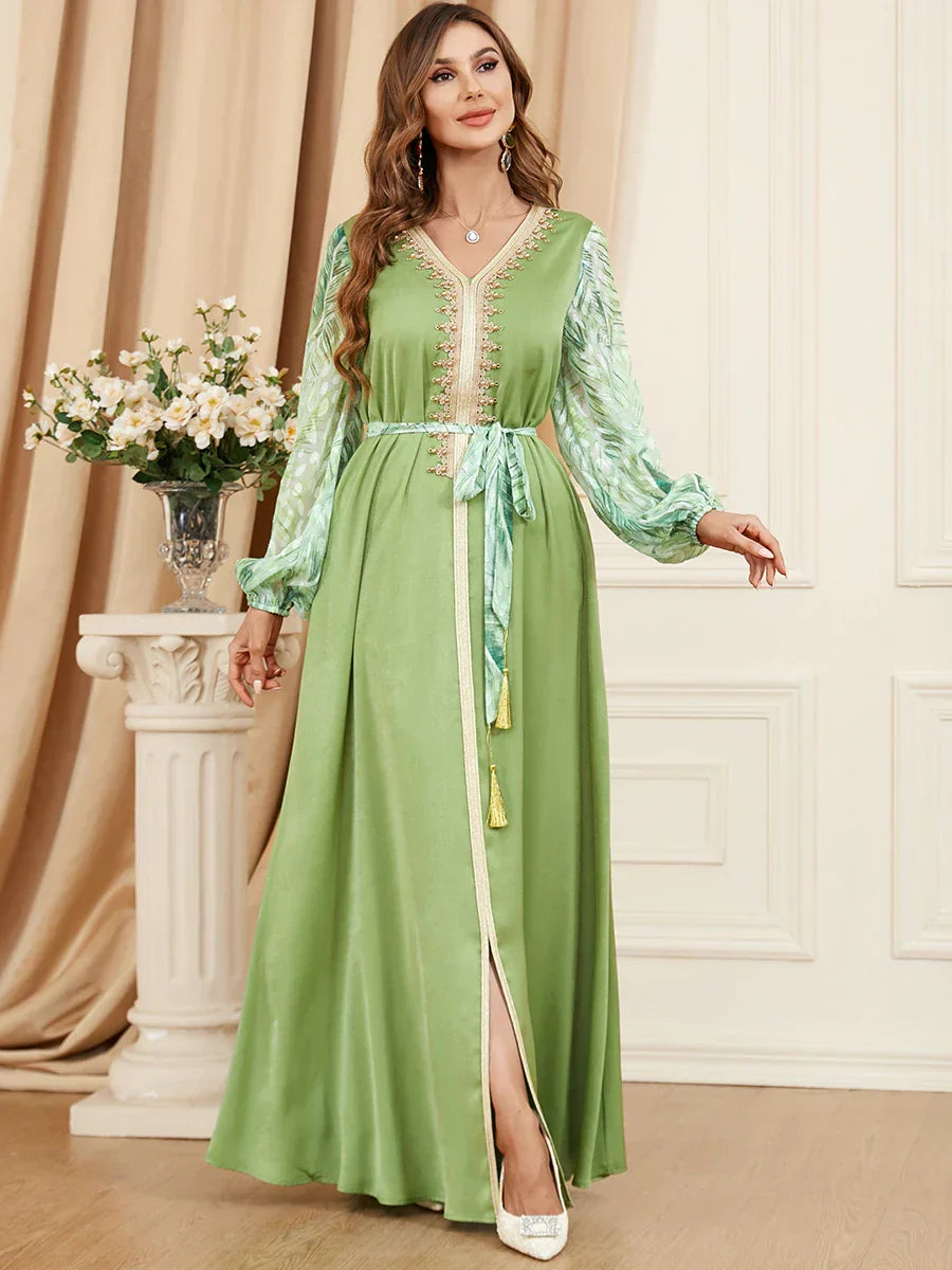 Caftan élégant Lilas