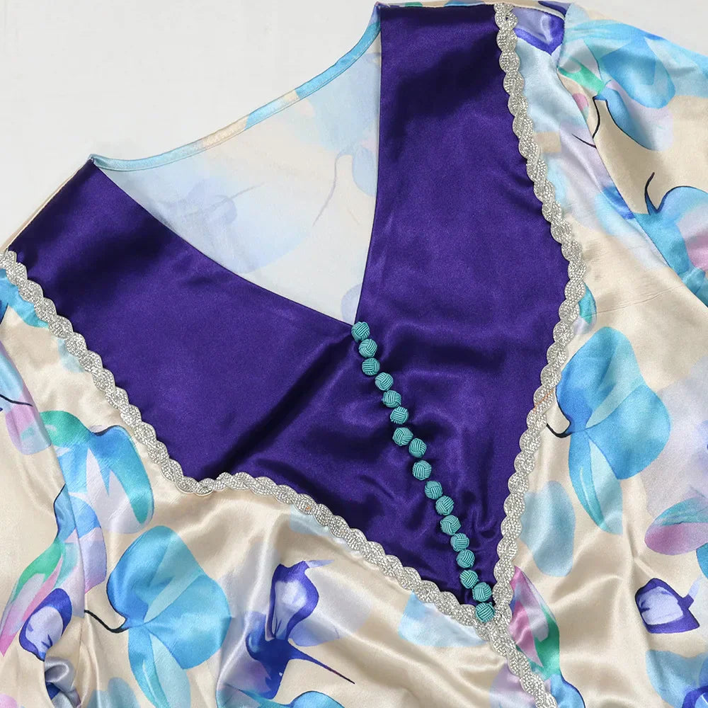 Robe Fleurie Élégante