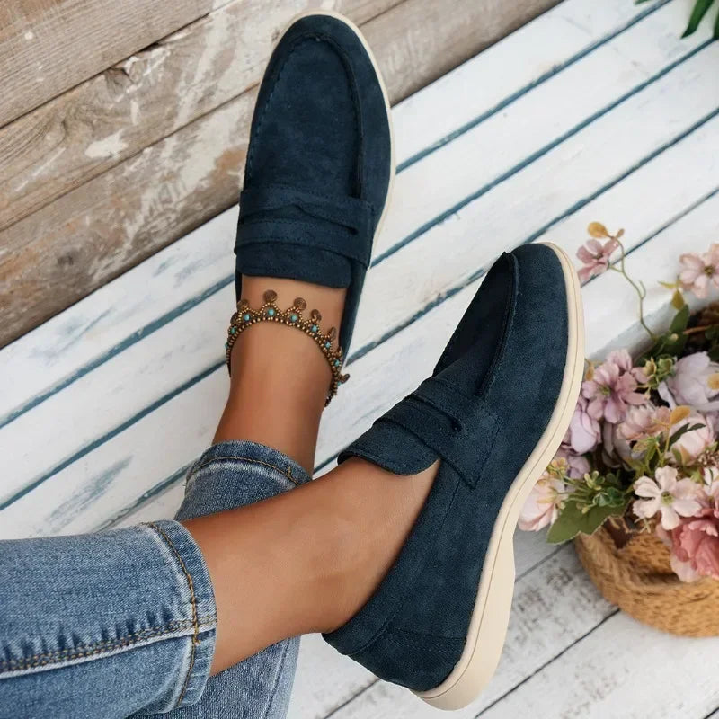 Mocassins à Enfiler Confort