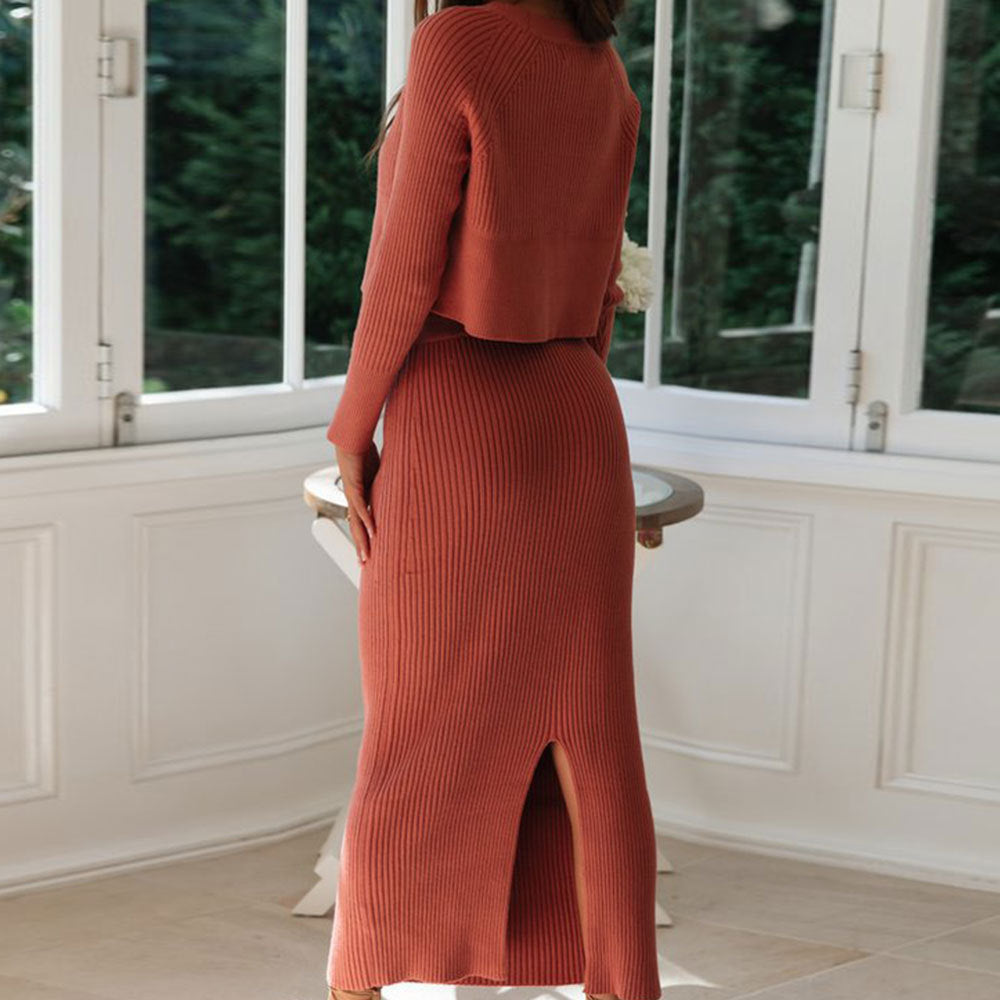 Ensemble Tricot Élégant