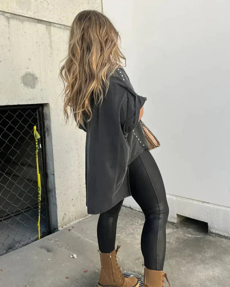 T-shirt Oversize Clavettes