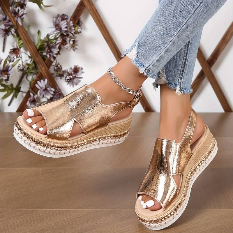Sandales Compensées Chic